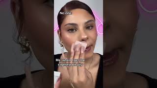 The BEST blotting powder for oily skin 👏🏽 Fenty Beauty’s Invisimatte ✨ TikTok theamaanduhshow [upl. by Zacek]