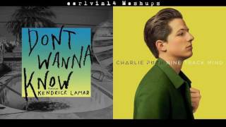 Dont Wanna Know vs We Dont Talk Anymore Mashup  Maroon 5 amp Charlie Puth  earlvin14 OFFICIAL [upl. by Aicxela478]