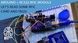 How to use the RC522 RFID module with an Arduino  Tutorial [upl. by Suiravat]