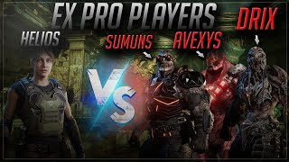 Gears 5  HELIOS VS 4 EX PRO PLAYERS SWEATY RANKED CONTROL [upl. by Larue]