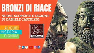 BRONZI DI RIACE  NUOVE SCOPERTE E LEZIONE DI DANIELE CASTRIZIO [upl. by Jewett]