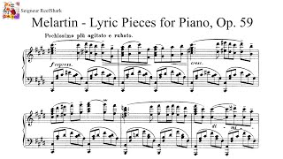 Melartin  Lyric Pieces for Piano Op 59 Lettberg [upl. by Ahsen106]