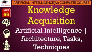 L66 Knowledge Acquisition  Artificial Intelligence  Architecture Tasks Techniques  AI Lectures [upl. by Rovner]