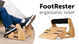 Now on Kickstarter 3In1 Under Desk Foot Relief [upl. by Bernadina700]