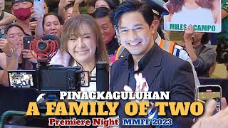 Arrival of Sharon Cuneta amp Alden Richards PINAGKAGULUHAN  MMFF Family of Two PREMIERE NIGHT [upl. by Vanna]