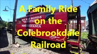 A Family Ride on the Colebrookdale Railroad A beautifully restored train [upl. by Acirt]