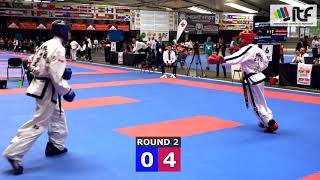 World Championships Germany 2019 Final Sparring Male 63kg USABLR [upl. by Nirahs111]