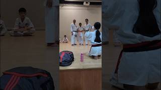 Karate Training Singapore Karate Federation Belt Grading Ceremony [upl. by Anilec]