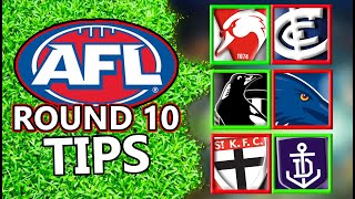 AFL Round 10 Predictions  Match Breakdown [upl. by Dash]