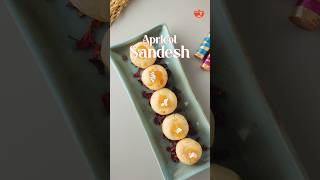 Apricot Sandesh  Festive Must Try Bengali Sweet Shorts [upl. by Kelsey]