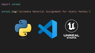 Unreal Engine Editor Scripting with Python part 9 Automate Material Assignment For Static Meshes [upl. by Glynnis86]