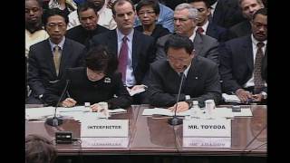 Rep Burton questions Mr Toyoda amp Mr Inaba [upl. by Dwight]