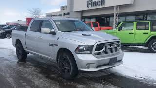 2018 RAM 1500 Sport Crew Cab 4x4 [upl. by Sukramed]