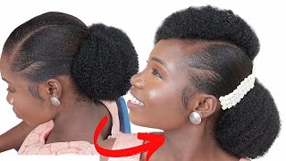 Easy Hairstyle You Can Do In Less Then 30mins  Simple Bridal Hairstyle [upl. by Lolande512]