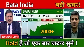 bata india share latest news  bata india share news today  bata india share buy or sell [upl. by Nylarak462]