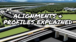 Everything you need to know about ALIGNMENTS PROFILES AND DATA BANDS in CIVIL 3D [upl. by Fern]