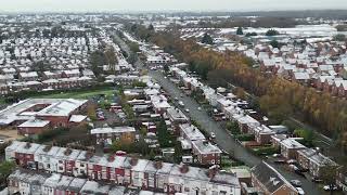 SnowFall Ellesmere Port part 1 [upl. by Weinman476]