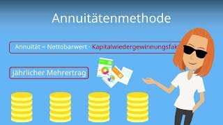 Annuitätenmethode  Dynamische Investitionsverfahren einfach erklärt [upl. by Noreh]