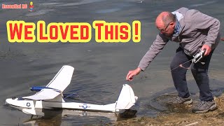 We Loved This  RC Float Plane with Super Glide Flight Characteristics [upl. by Terzas]