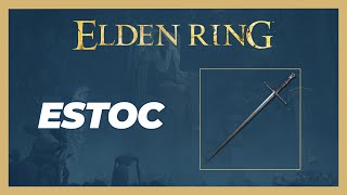 Estoc Weapon Location  Elden Ring [upl. by Noda727]