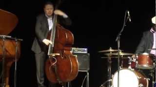 Kiyoshi Kitagawa Bass  Solo The Kenny Barron Trio Baltimore 2012 [upl. by Ayrb]