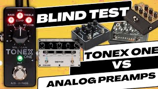 PT 3 quotBlind Test ToneX One VS Analog Bass Preampsquot  Tone Models Available Now [upl. by Yentyrb]