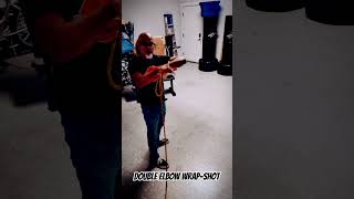 Rope Dart Tutorial  Double Elbow Wrap Into A Shot Demo of Application by Piercing a Target 🎯 [upl. by Strenta]