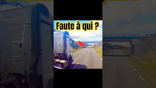 légoïsme des gens 🤦🏽‍♂️dashcamfrance trucker [upl. by Ellehcim]