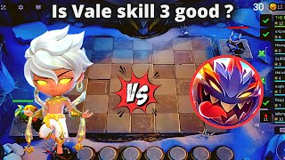 MAGIC CHESS NEW COMMANDER VALE SKILL 3 FULL TUTORIAL  NEW COMMANDER VALE SKILL 3 EXPLAINED TUTORIAL [upl. by Eniamahs23]