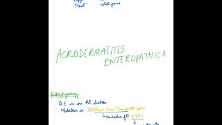 ZINC DEFICIENCY ACRODERMATITIS ENTEROPATHICA MADE EASY BY drmedicinerx subscribe [upl. by Sterling62]