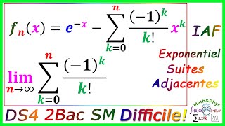 Fonction Exponentielle  Suites avec Exponentielle  2 Bac SM  Exercice 10 [upl. by Downes]