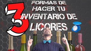 💻COMO hacer INVENTARIO de LICORES y BEBIDAS 💡  MASTERCLASS [upl. by Caesar]