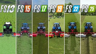 Fs13 vs Fs15 vs Fs17 vs Fs19 vs Fs22 vs Fs25  Grass Mowing [upl. by Born]