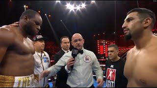 Agit Kabayel vs Frank Sanchez fight highlights [upl. by Moth]