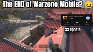 The end of Warzone Mobile New Season 3 update changed nothing😭 [upl. by Ahseek]