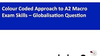 A2 Economics  Globalisation Demonstrating Exam Skills [upl. by Annahtur]