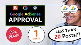 Google AdSense Tutorial  8 Tips on How to get Google AdSense Approval for Blogger site Fast in 2022 [upl. by Aidualk]