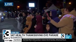 Novant Health Thanksgiving Eve Parade In Uptown Charlotte [upl. by Cirdet]