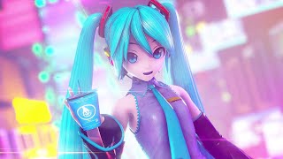 「4K 60 fps」 PoPiPo ぽっぴっぽー Remix feat Hatsune Miku  MMD MikuMikuDance [upl. by Orji]