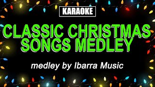 Karaoke  Classic Christmas Songs Medley RNB style [upl. by Stclair]