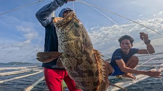 Unang Laot Sa Isla Namin Napasabak Agad Si Buchokoy Sa Malalaking Grouper [upl. by Ettenrahc]