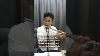 Musafir Rindu music coversong sadsong flute [upl. by Akkim255]