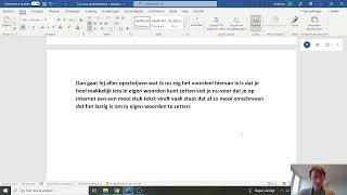 Word  6  Tekst inspreken in Word dicteren [upl. by Yor]