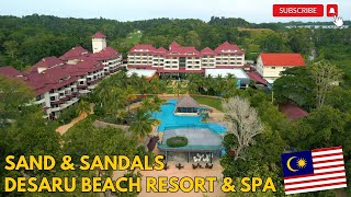 Discover The Beauty Of Sand and Sandals Desaru Beach Resort In Malaysia 🌊☀️🇲🇾 [upl. by Oria]