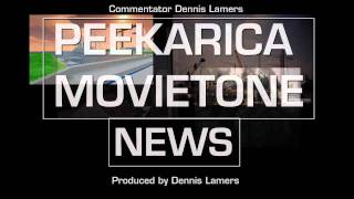 Peekarica Movietone News  Intro logo [upl. by Eetsirhc]