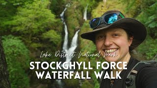 Lake District Walks  Stock Ghyll Force Waterfall Walk [upl. by Mazlack]