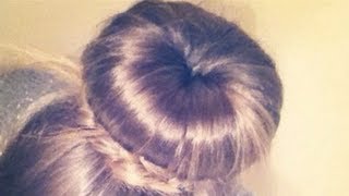 ♡ Chignon tressé facile amp décoiffé [upl. by Fidelis308]