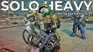 Space Marine 2 – Solo Heavy Ruthless Difficulty Heavy Bolter Max Level [upl. by Enorel]