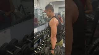 Dumbbell Shrugs Drop Set 36KG 31KGB 22KG DB [upl. by Tareyn28]