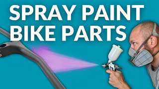 Painting Bike parts DIY [upl. by Meade]